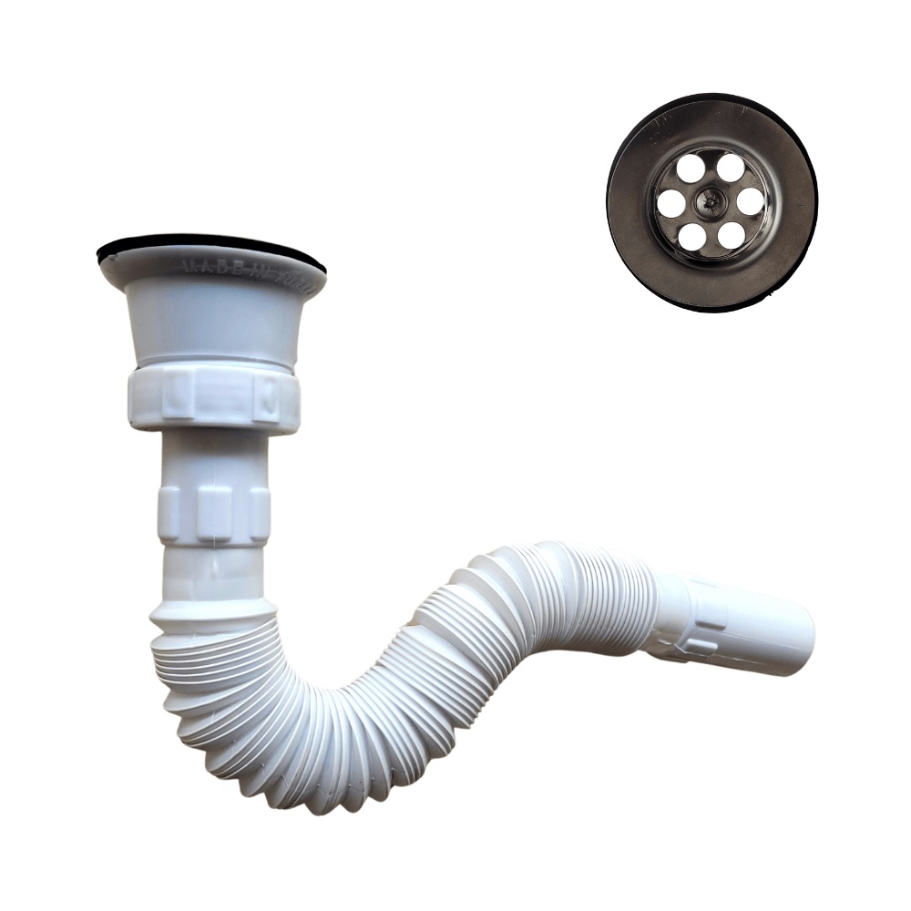 SFK LÜKS REKORLU LAVABO SİFONU KÖRÜKLÜ 80 MM (100pcs)